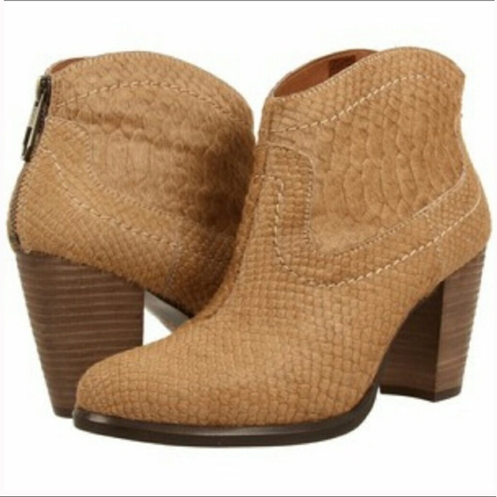 Ugg Charlotte Snake Embossed Leather Boots